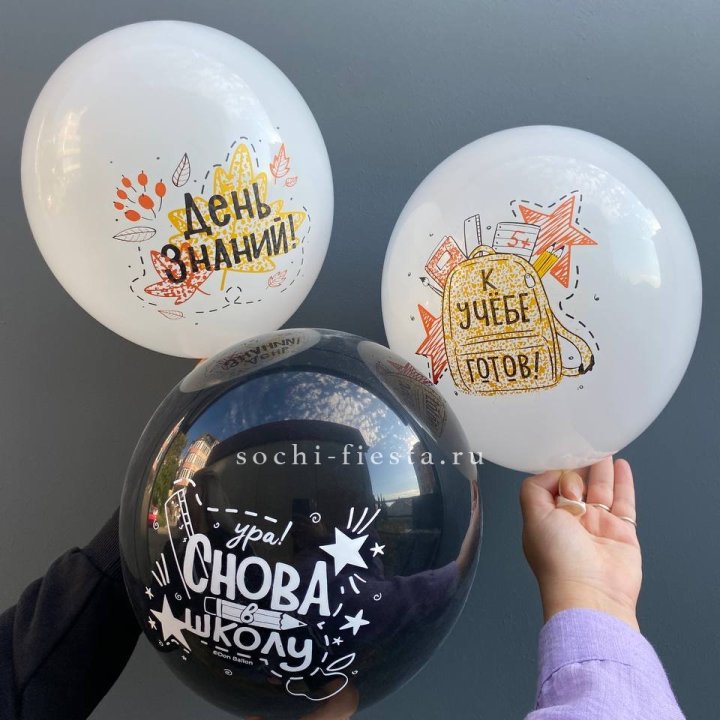 Воздушный шар к 1 сентября в Нижнем Тагиле