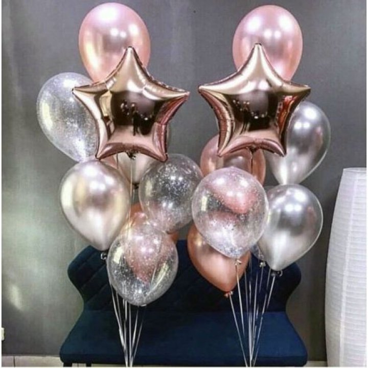 Фонтаны шаров "Дубль старт" в Нижнем Тагиле