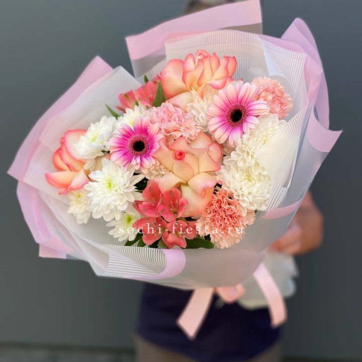 Яркий букет "Спринг" в Нижнем Тагиле