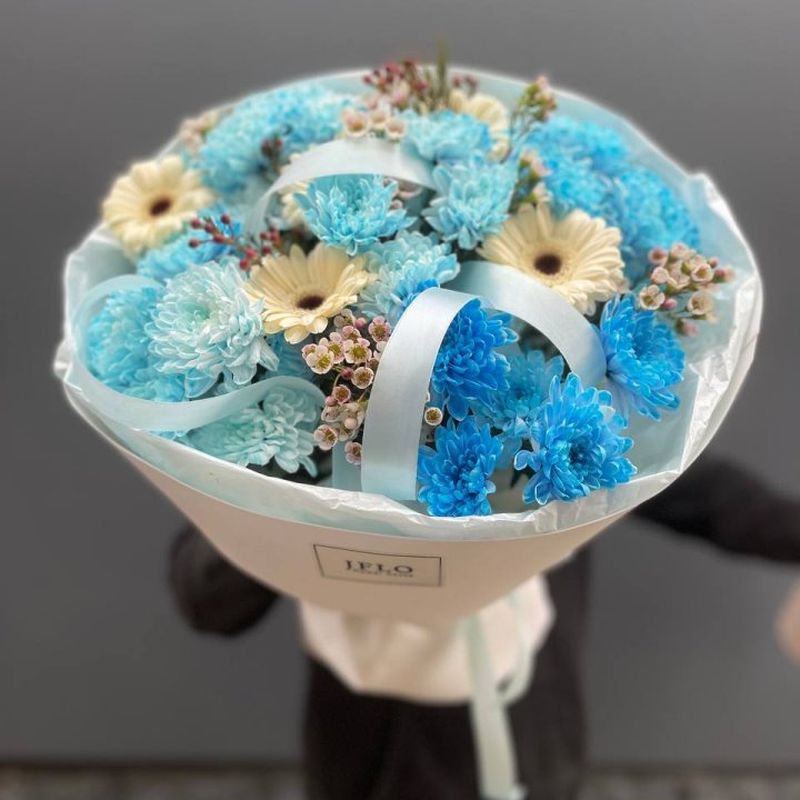 Букет "Голубые дали" с доставкой в Нижнем Тагиле