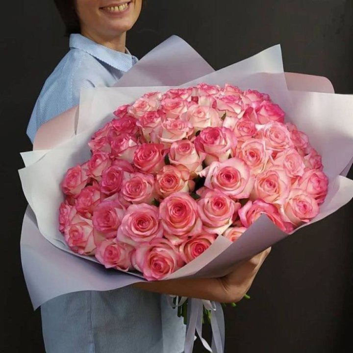 101 роза Джумилия в оформлении  в Нижнем Тагиле