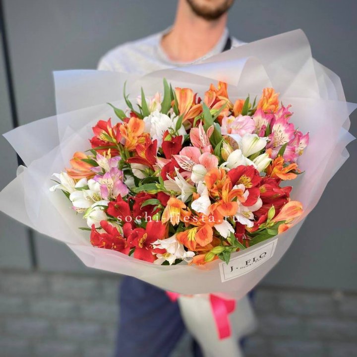 Микс альстромерий №5 в Нижнем Тагиле