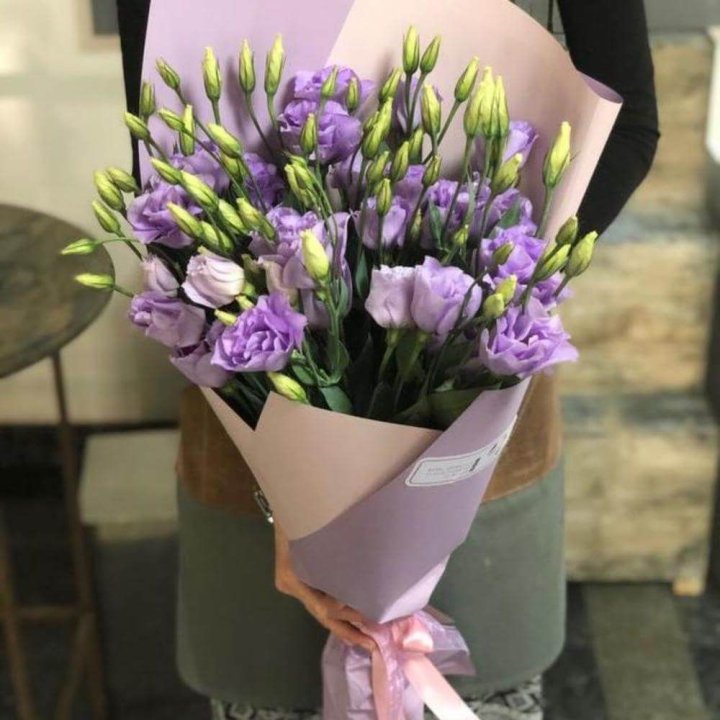 Букет эустом "Лило" в Нижнем Тагиле