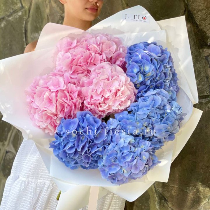 Букет гортензий №1 в Нижнем Тагиле