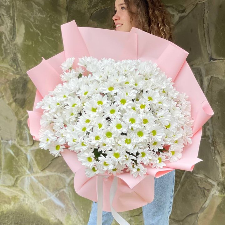  Букет хризантем "Крем" в Нижнем Тагиле