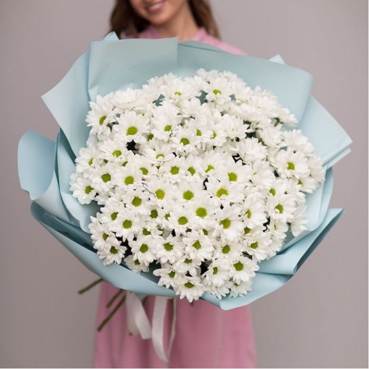  Букет хризантем "Бон-бон" в Нижнем Тагиле