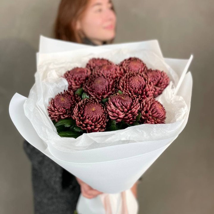 Букет хризантем "Касиопия" в Нижнем Тагиле