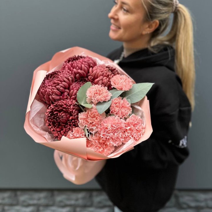 Дуо диантусы и бигуди в Нижнем Тагиле