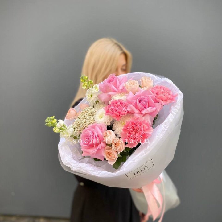 Букет "Нежный поцелуй" в Нижнем Тагиле