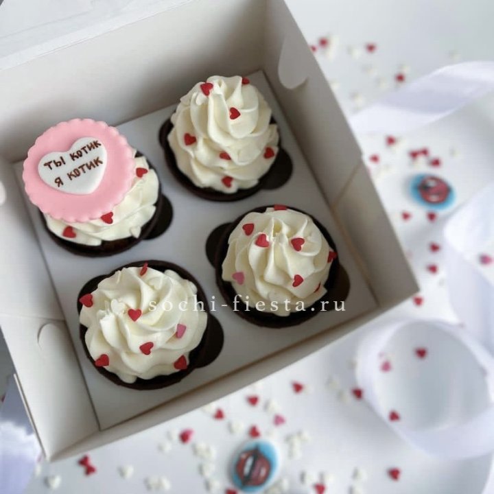 Набор капкейков "Для тебя" в Нижнем Тагиле