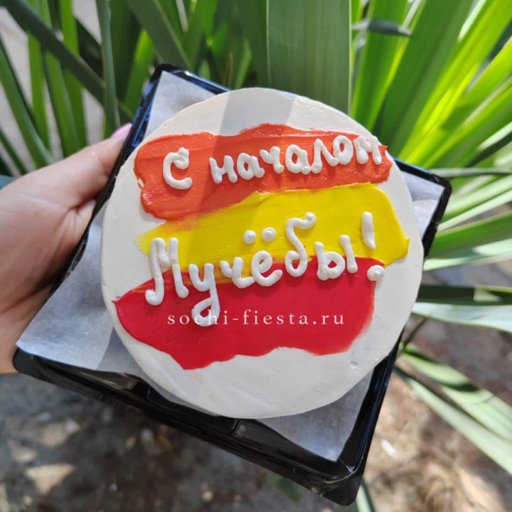 Бенто-торт "С началом учёбы"" в Нижнем Тагиле