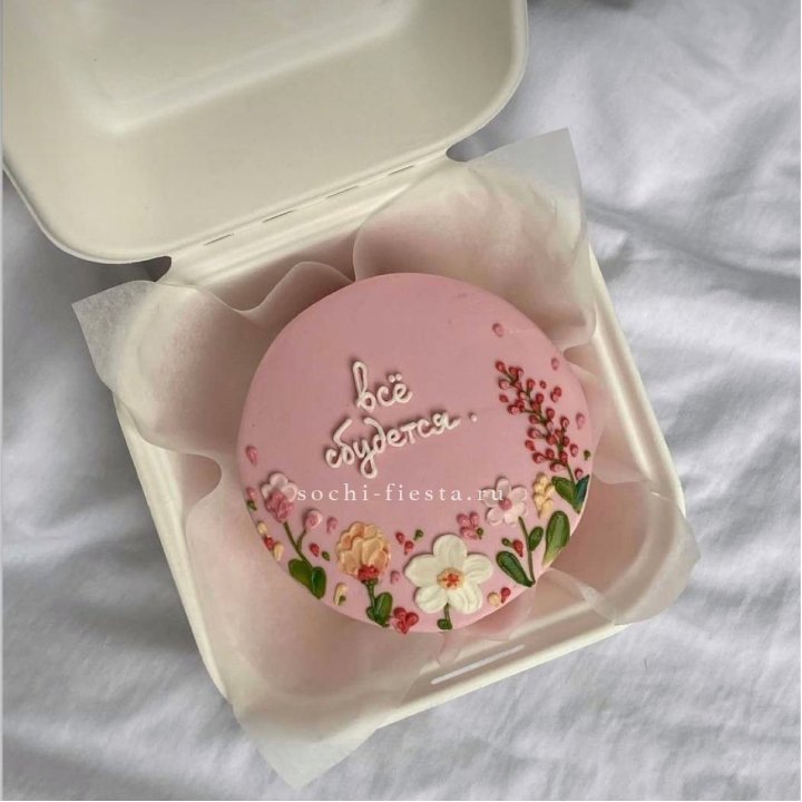 Бенто-торт "Все сбудется"  в Нижнем Тагиле