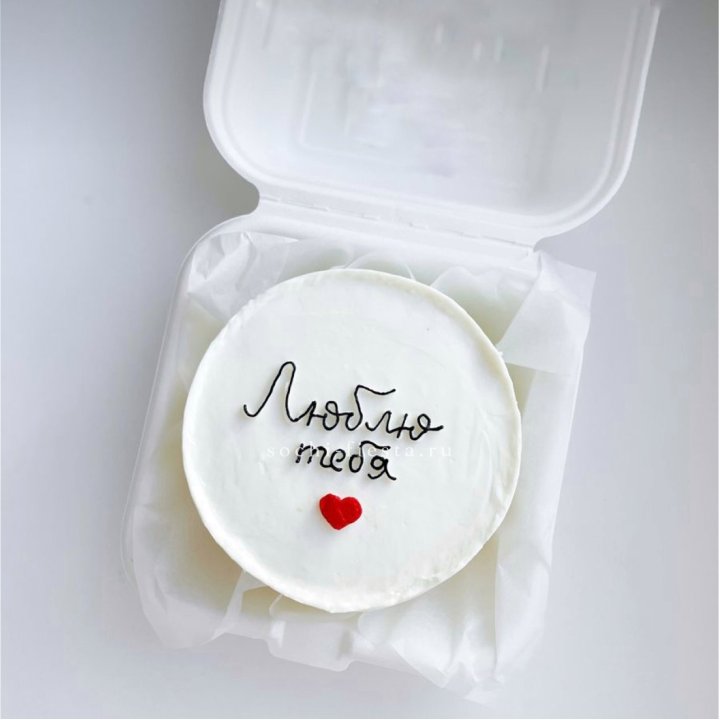 Бенто-торт "Люблю Тебя"  в Нижнем Тагиле