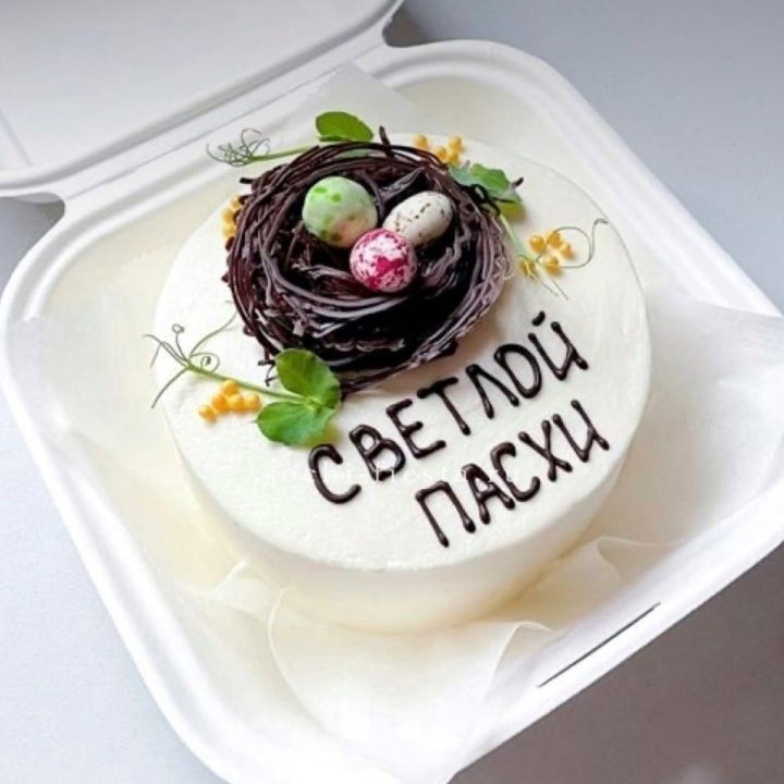 Бенто-торт "Светлой Пасхи" 1 в Нижнем Тагиле