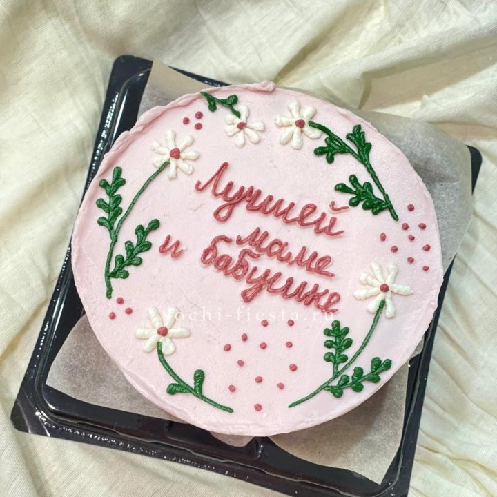Бенто-торт "Лучшей маме и бабушке"  в Нижнем Тагиле