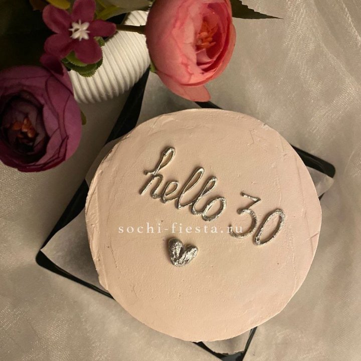 Бенто-торт "Привет" в Нижнем Тагиле