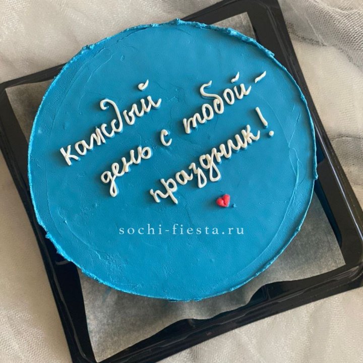 Бенто-торт "Каждый день с тобой праздник"  в Нижнем Тагиле