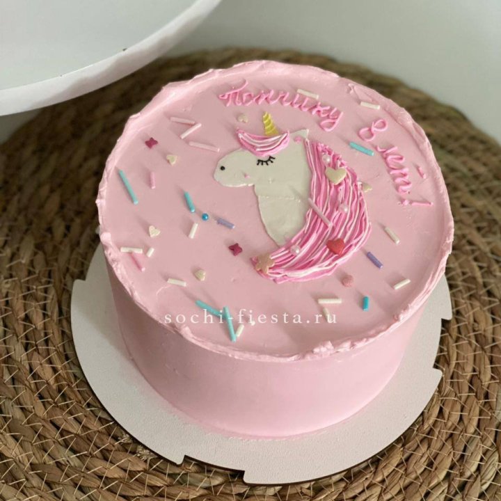 Бенто-торт "Пончику ... лет"  в Нижнем Тагиле