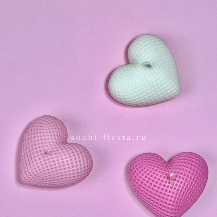 Набор свеч сердец в Нижнем Тагиле