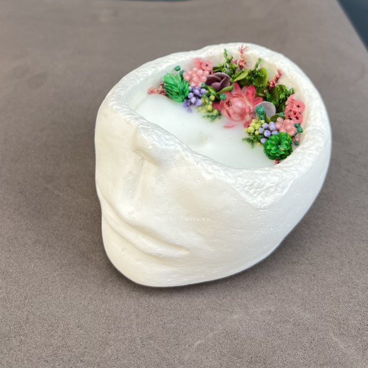 Свеча ароматическая в гипсе  в Нижнем Тагиле