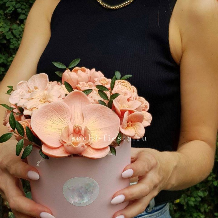 Шоколадный букет Орхидей в Нижнем Тагиле