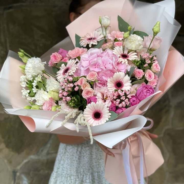 Авторский букет Пич в Нижнем Тагиле