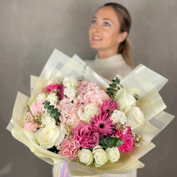 Дизайнерский букет "Мелоди" в Нижнем Тагиле