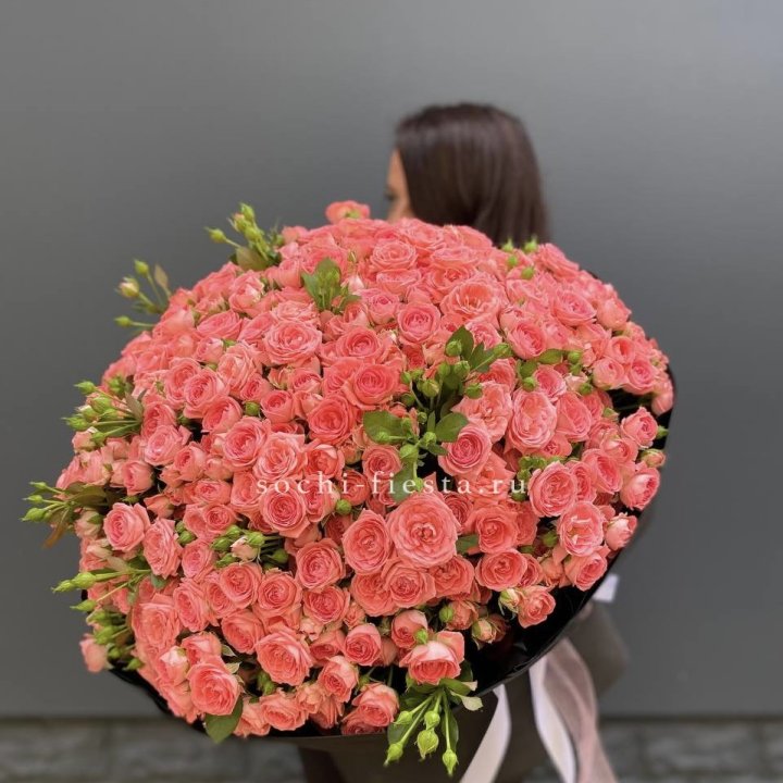 101 кустовая роза Барбадос в Нижнем Тагиле