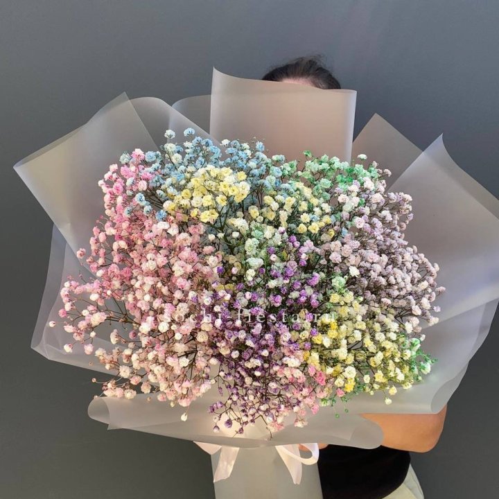 Радужные гипсофилы  в Нижнем Тагиле