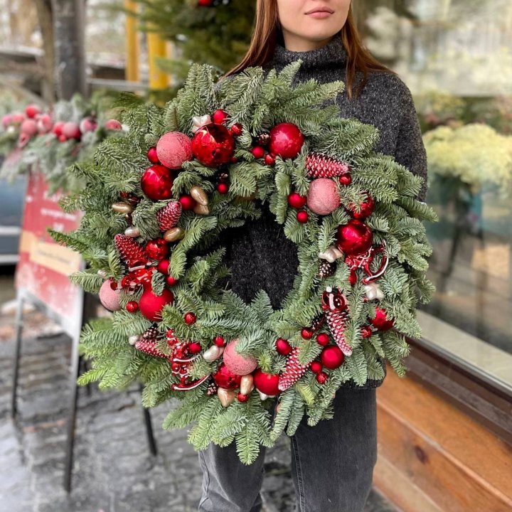 Рождественский венок  в Нижнем Тагиле