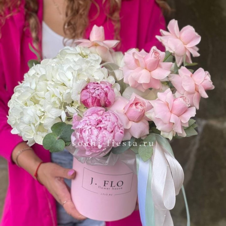 Цветочный бокс Mini №2 в Нижнем Тагиле