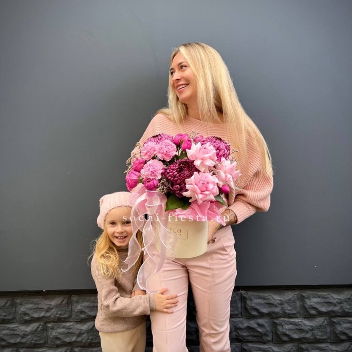 Цветочный бокс "Альба" в Нижнем Тагиле