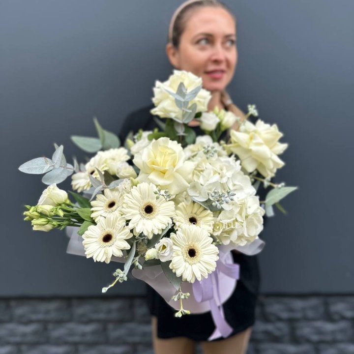 Цветочный бокс "Лавандовый сон" в Нижнем Тагиле