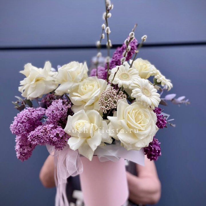 Цветочный бокс "Светлое Воскресенье" в Нижнем Тагиле