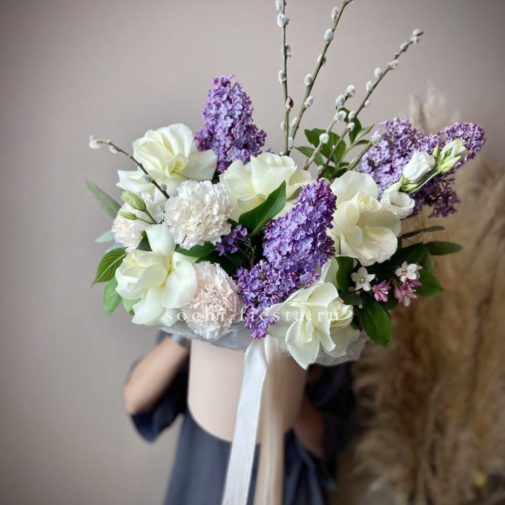 Цветочный бокс "Воскресенье" в Нижнем Тагиле