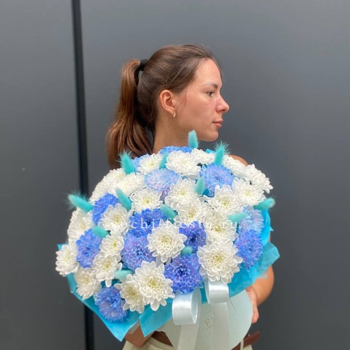  Коробочка  хризантем и лагуруса в Нижнем Тагиле