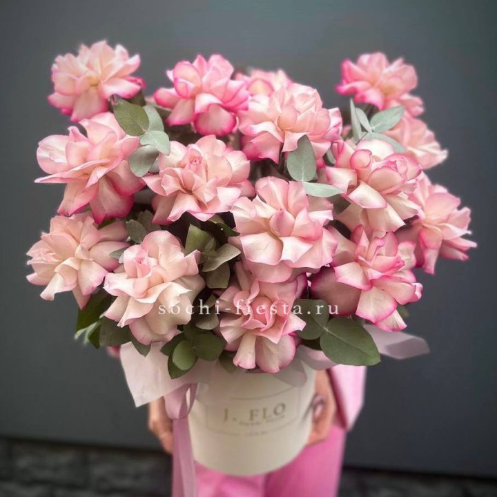 17 Французских  роз Венди в боксе в Нижнем Тагиле