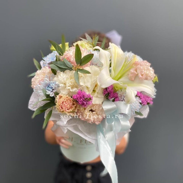 Дизайнерский цилиндр "Лилия" в Нижнем Тагиле