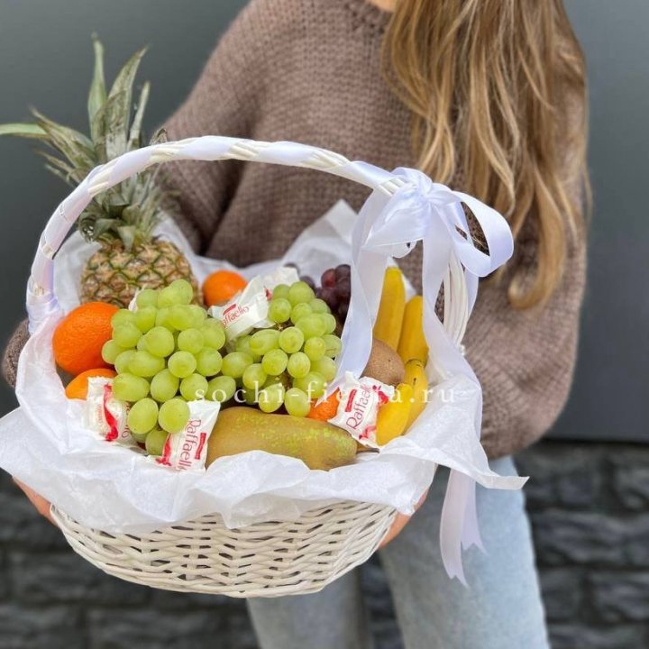 Фруктовая корзина №4 с доставкой в Нижнем Тагиле
