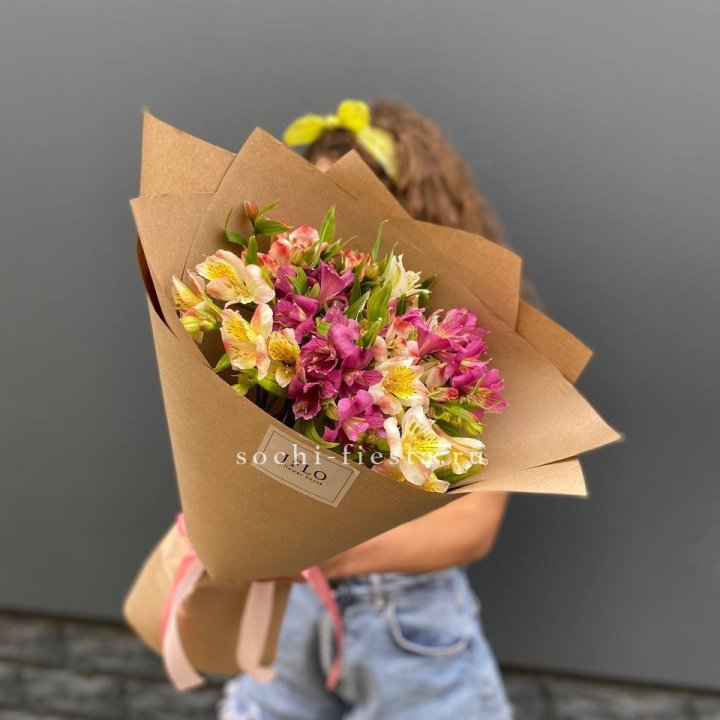 Альстромерии в крафте в Нижнем Тагиле