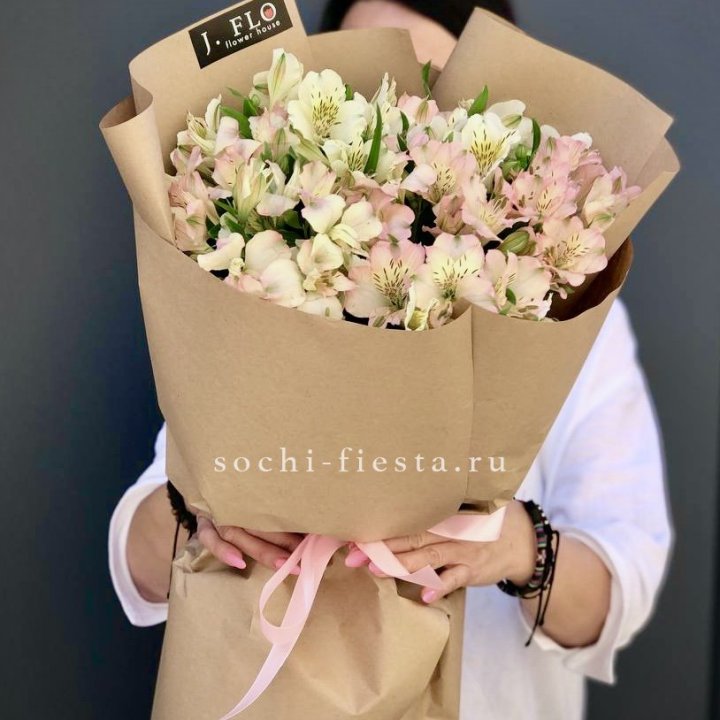 17  альстромерий в крафте в Нижнем Тагиле