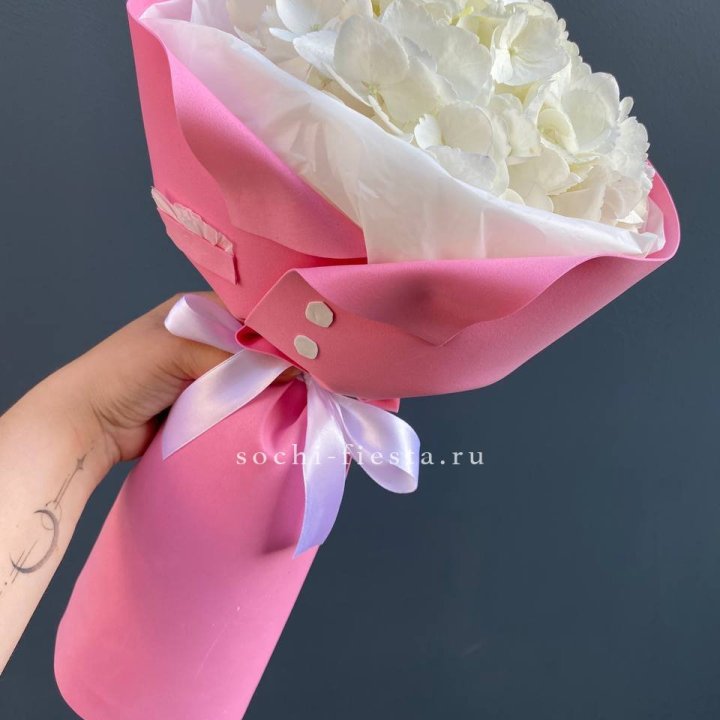 Гортензия в розовом пиджаке в Нижнем Тагиле