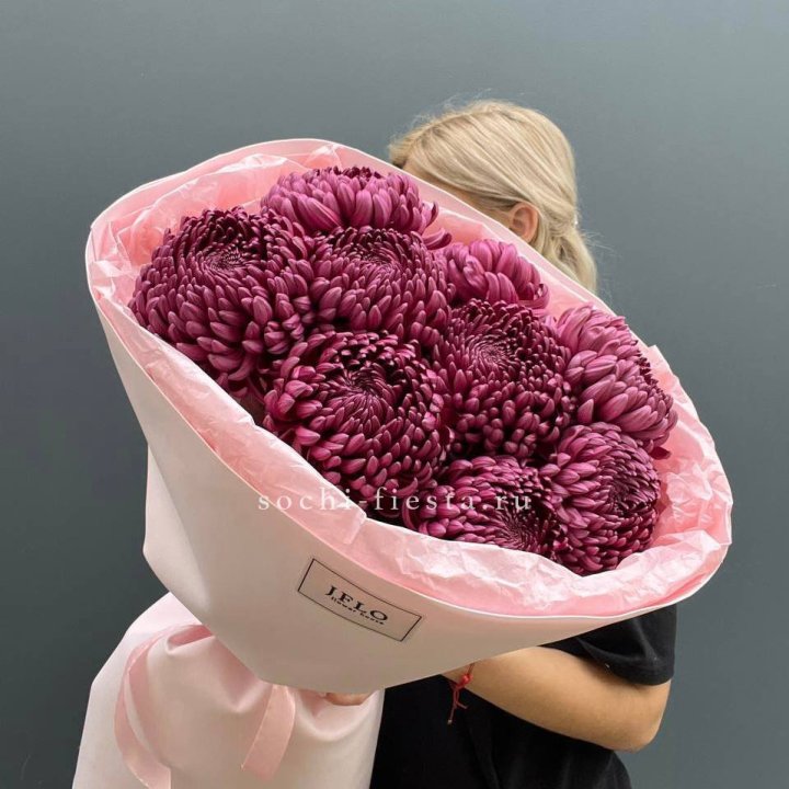 9 хризантем бигуди в Нижнем Тагиле