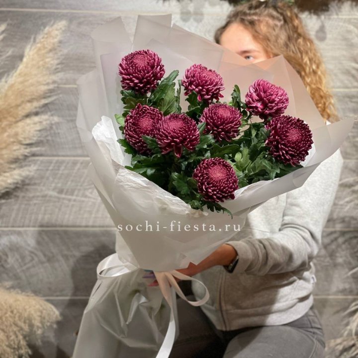 Хризантемы Бигуди в Нижнем Тагиле