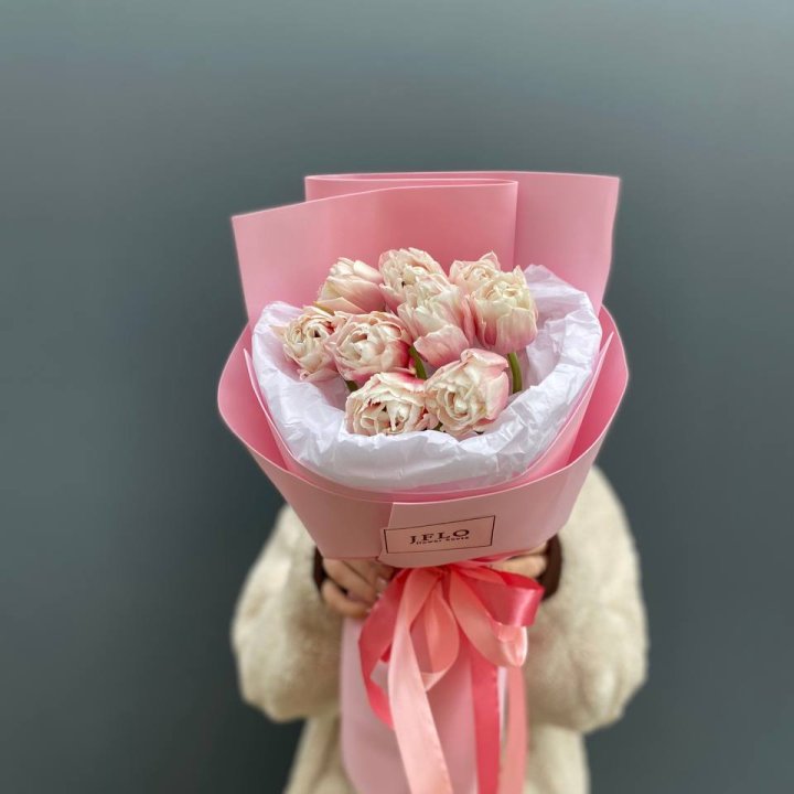 9 нежных тюльпанов в Нижнем Тагиле