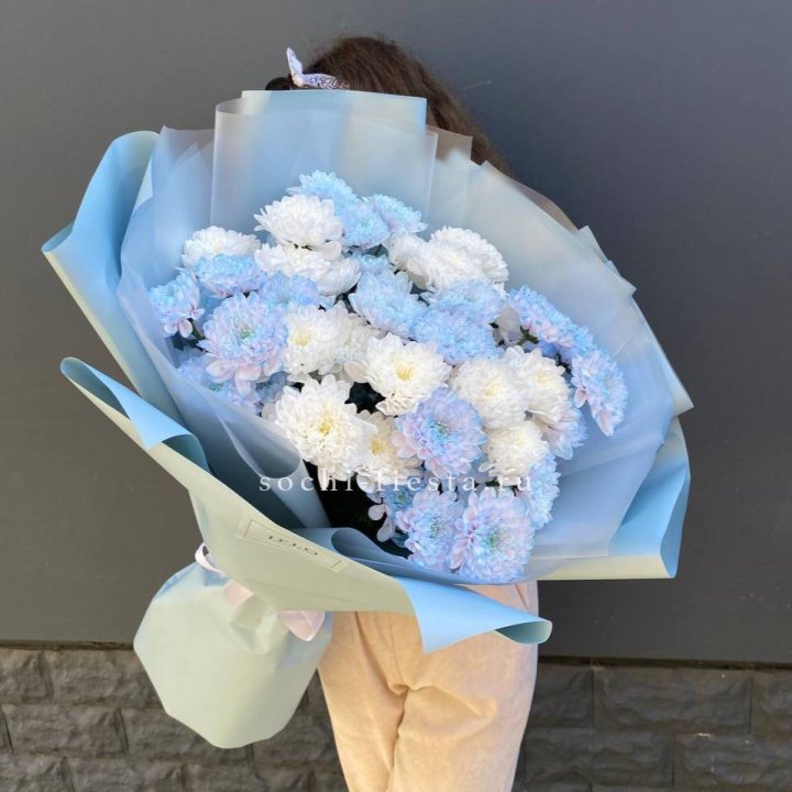  Букет "БЛЮ" с доставкой в Нижнем Тагиле