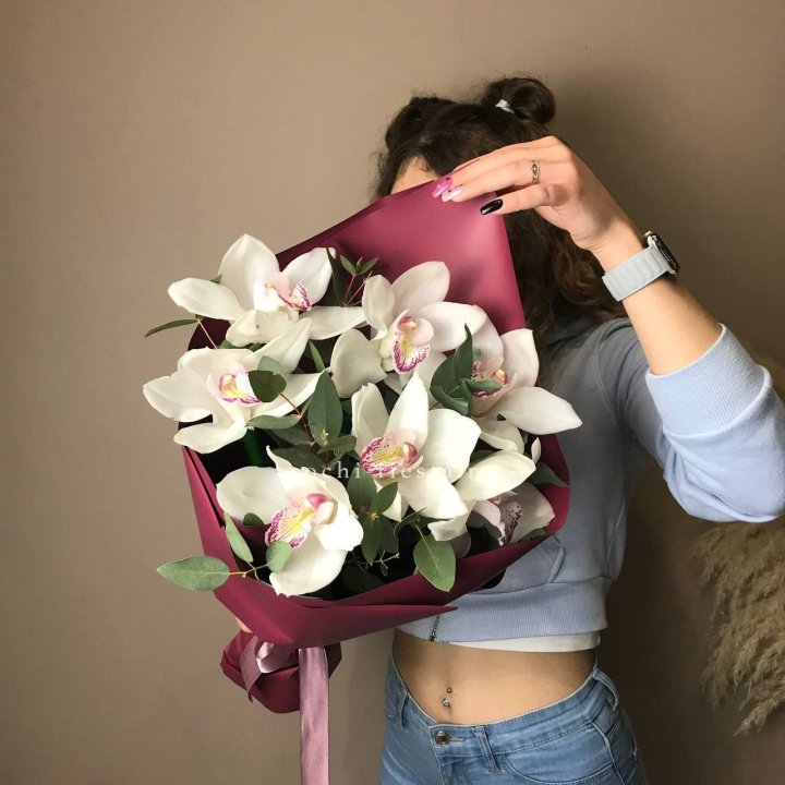 Букет орхидей №1 в Нижнем Тагиле