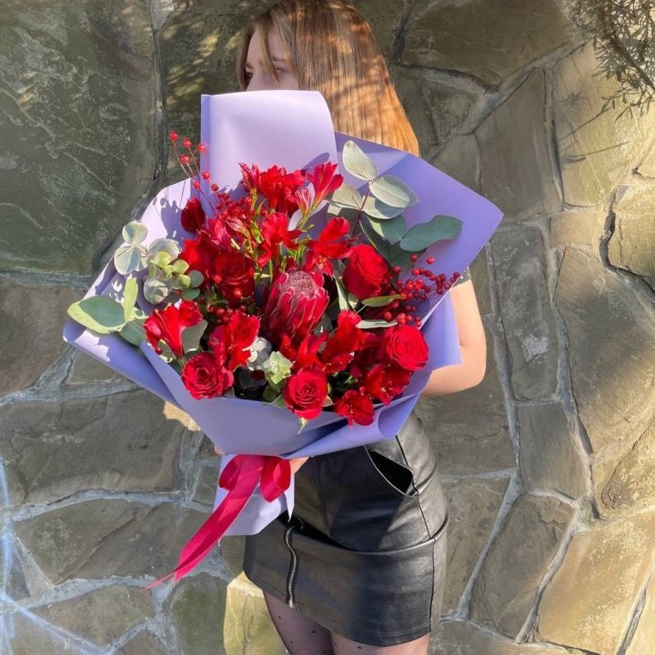 Букет c протеей "Алиса" в Нижнем Тагиле