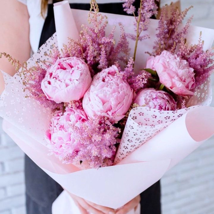 Букет пионов "Мелиса" в Нижнем Тагиле