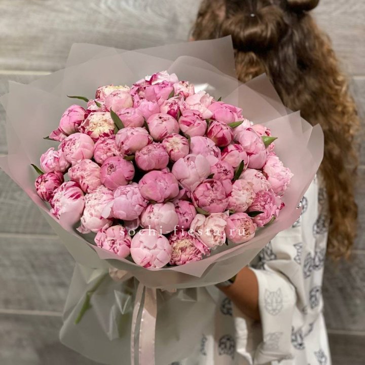 51 розовый пион в Нижнем Тагиле